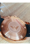 Buy Emporio Armani Men’s Analogue Quartz Silicone & Stainless Steel Black Dial 44mm Watch AR6066 in Pakistan