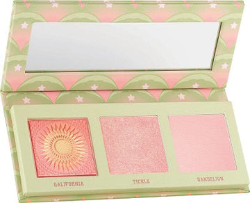 BENEFIT COSMETICS - cheekleaders pink squad mini cheek palette