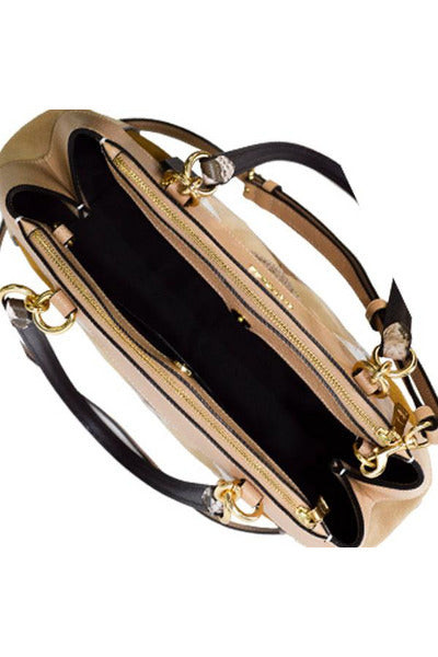 Buy Brown Coach Leather Texture Bag in Pakistan