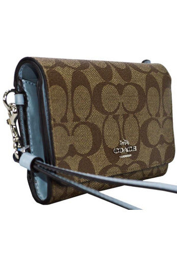 Buy Coach Brown Wallet Design Printed Sky Interior in Pakistan