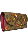 Buy Coach Brown Wallet Design Printed With Cherries in Pakistan