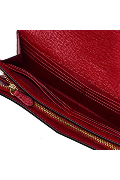 Buy Coach Brown Wallet Design Printed With Cherries in Pakistan