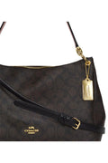 Buy Coach Dark Brown Design Printed Bag in Pakistan