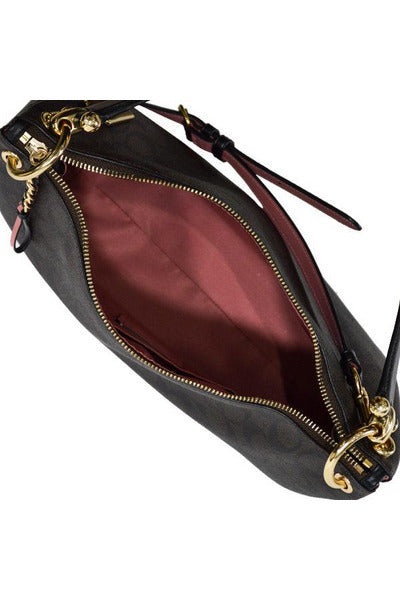 Buy Coach Dark Brown Design Printed Bag in Pakistan