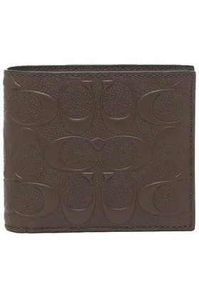 Buy Coach F75371 Compact ID Wallet In Signature Leather in Pakistan