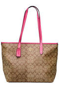 Buy Coach Handbag Light Brown and Pink in Pakistan