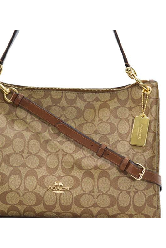 Buy Coach Light Brown Design Printed Bag in Pakistan