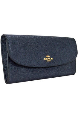 Buy Coach Simple Dark Blue Wallet in Pakistan
