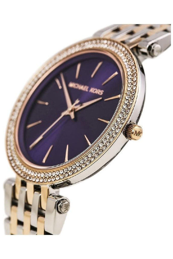 Buy Michael Kors Darci Crystal Purple Dial Watch for Women - 3353 in Pakistan