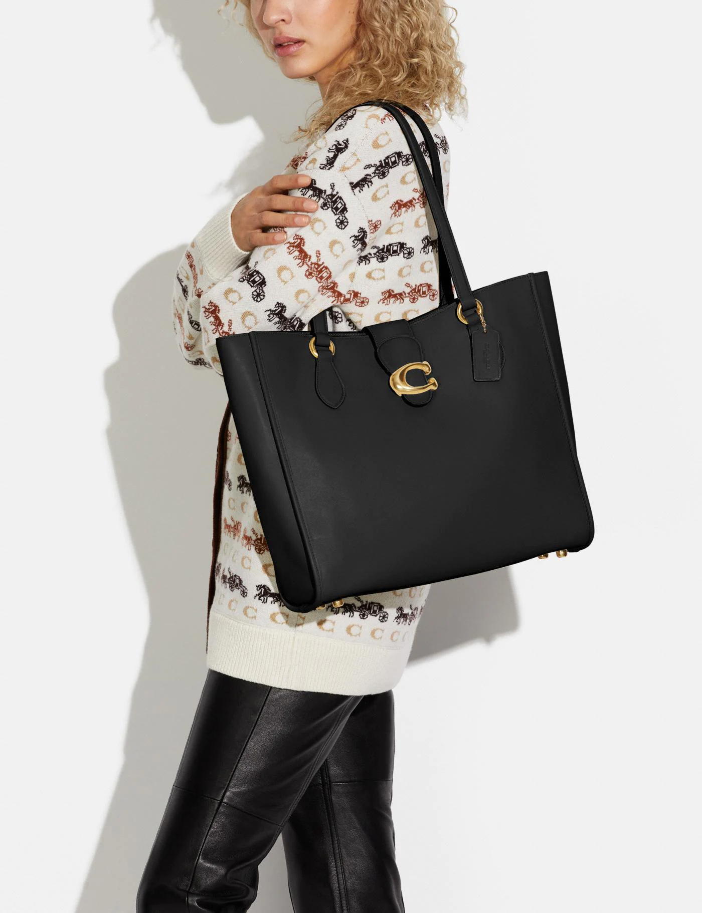 Buy Coach Theo Tote Bag Large in Pakistan