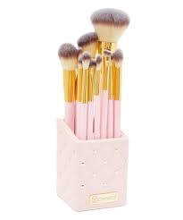 BH COSMETICS - Pink Studded Elegance - 12 Piece Brush Set with Holder