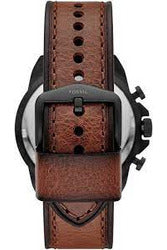 Buy Fossil Men's Chronograph Quartz Brown Leather Strap Green Dial 44mm Watch FS5856 in Pakistan