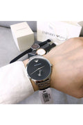 Buy Emporio Armani Men’s Quartz Stainless Steel Black Dial 46mm Watch AR11161 in Pakistan