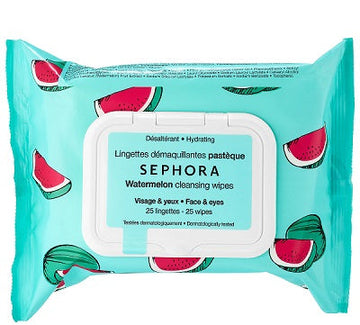 SEPHORA - Cleansing Wipes Watermelon Hydrating - 25 WIPES