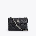Buy Kurt Geiger London Kensington Leather Quilted Bag Small - Black Combination in Pakistan