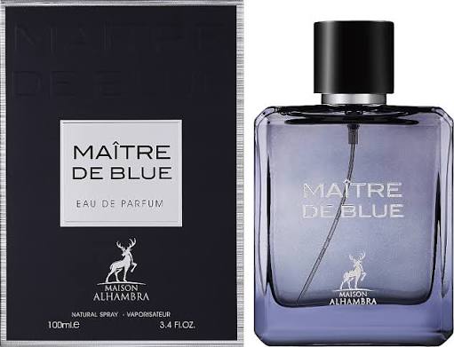 Buy Alhambra Maitre De Blue Men EDP 100Ml in Pakistan