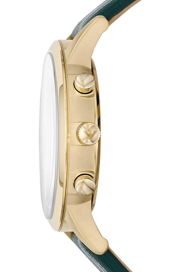 Buy Emporio Armani Men’s Quartz Leather Strap Silver Dial 43mm Watch AR11233 in Pakistan