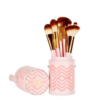 BH COSMETICS - PINK PERFECTION 10 PIECE BRUSH SET