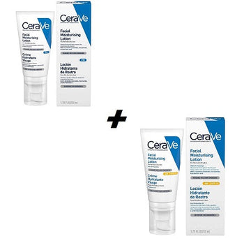 CeraVe - AM + PM Facial Moisturizing Lotion - 2x52ml