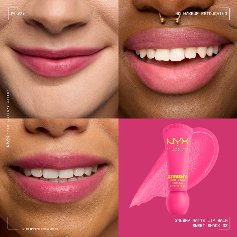 NYX - Smushy Matte Lip Balm - 03 Sweet Smack