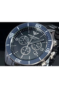 Buy Emporio Armani Men’s Chronograph Stainless Steel Black Dial 43mm Watch AR1429 in Pakistan