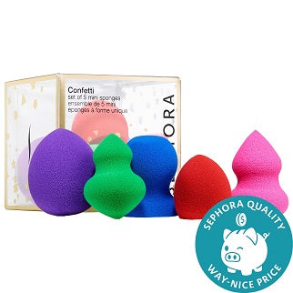 SEPHORA COLLECTION - Confetti Set of 5 Mini Sponges