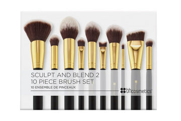 BH Cosmetics - Sculpt and Blend 2 - 10 Piece Brush Set