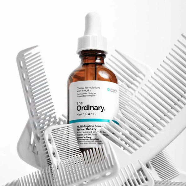 "The Ordinary Multi-Peptide Serum for Hair Density bottle front view"

