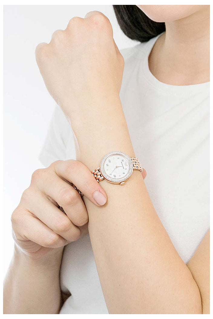 Buy Emporio Armani Women's Analog Stainless Steel Mother of Pearl Dial 30mm Watch AR11355 in Pakistan