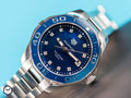 Buy Tag Heuer Aquaracer Blue Dial Silver Steel Strap Watch for Women - WAY131L.BA0748 in Pakistan
