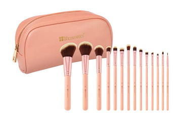 BH COSMETIC Chic - 14 Piece Brush Set with Cosmetic Case
