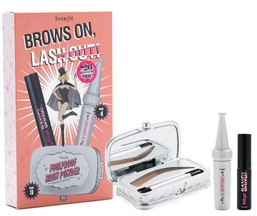 BENEFIT COSMETICS - Brows On, Lash Out! Brow & Mascara Set